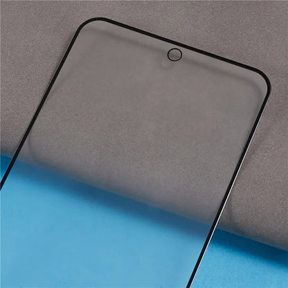 For Samsung Galaxy M35 5G / A35 5G / A55 5G Screen Protector Black Edge Matte Anti-Fingerprint Tempered Glass Film