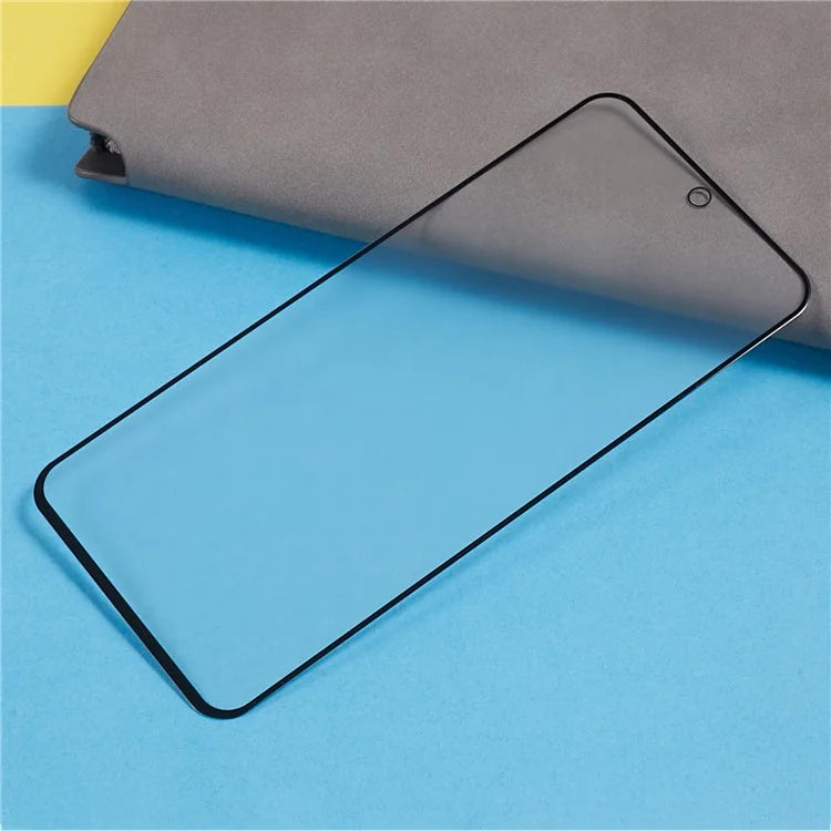 For Samsung Galaxy M35 5G / A35 5G / A55 5G Screen Protector Black Edge Matte Anti-Fingerprint Tempered Glass Film