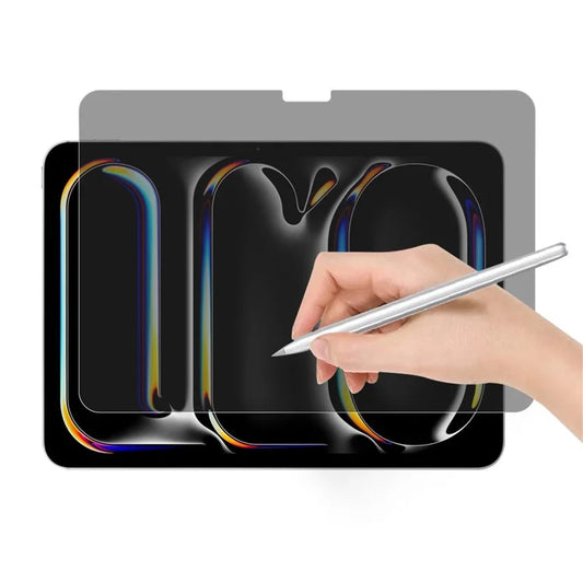 For iPad Pro 11 (2024) Anti-Spy Paper-Like Screen Protector Matte PET Paperfeel Writing Film