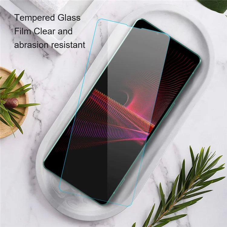 AMORUS For Sony Xperia 10 VI Phone Screen Protector High Aluminum-Silicon Glass 2.5D Arc Edge Film