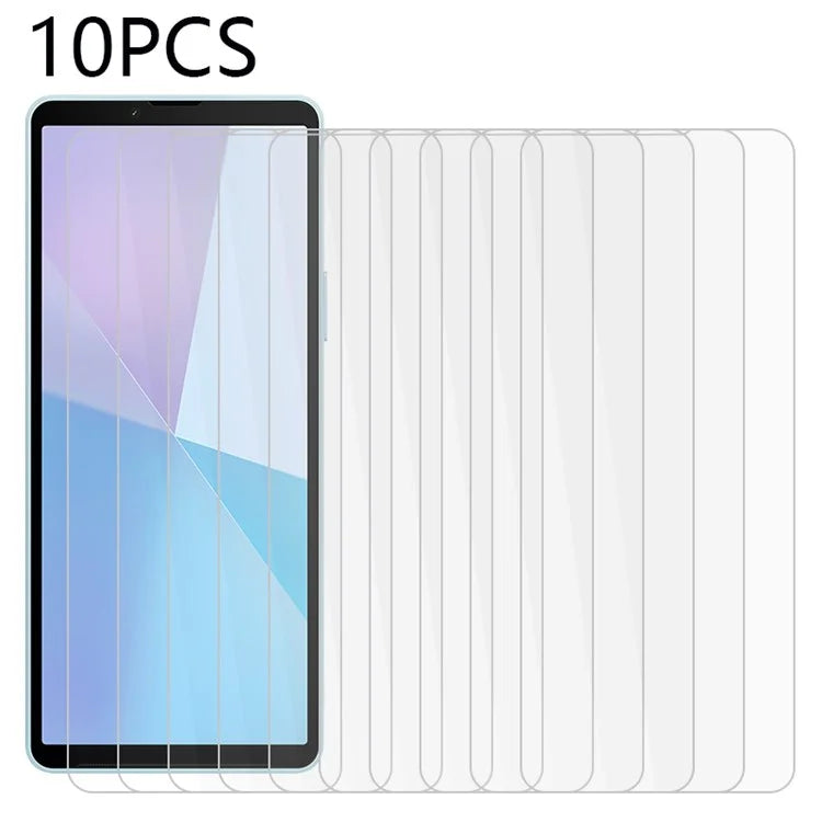 10PCS For Sony Xperia 10 VI Screen Protector 0.3mm Ultra-Thin Tempered Glass Film