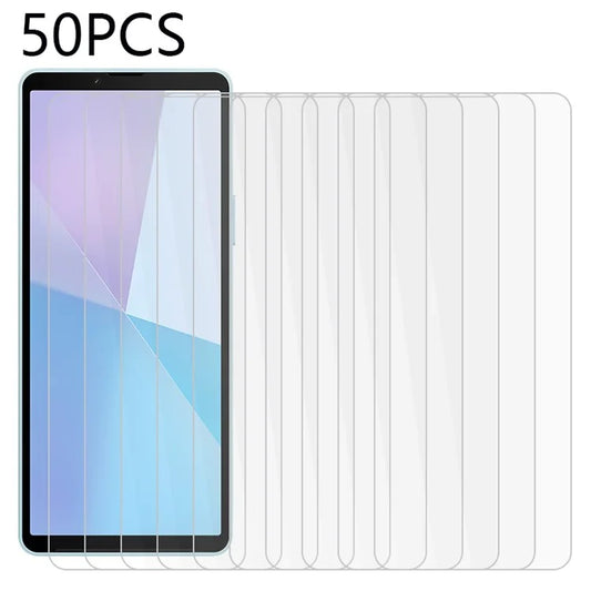 50PCS For Sony Xperia 10 VI Clear Tempered Glass Screen Protector Wholesale Phone Accessories