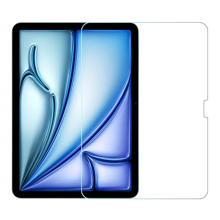 RURIHAI For iPad Air 13 (2024) Screen Protector 0.18mm 2.5D Full Glue Clear AR Enhanced Tempered Glass Film