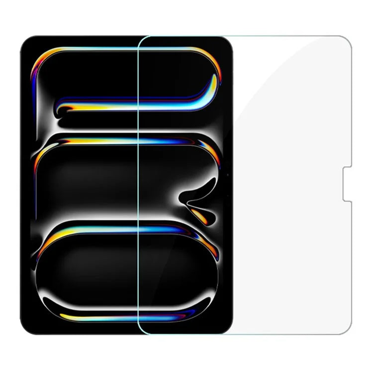 RURIHAI For iPad Pro 13 (2024) Tempered Glass Screen Protector 0.18mm 2.5D Full Glue AR Enhanced Clear Film