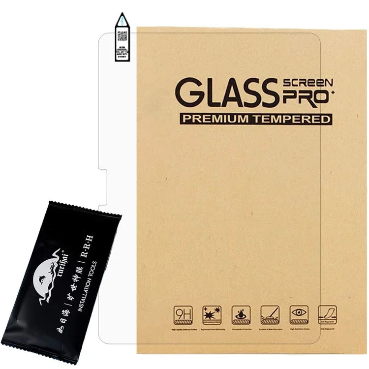 RURIHAI For iPad Pro 13 (2024) Tempered Glass Screen Protector 0.18mm 2.5D Full Glue AR Enhanced Clear Film