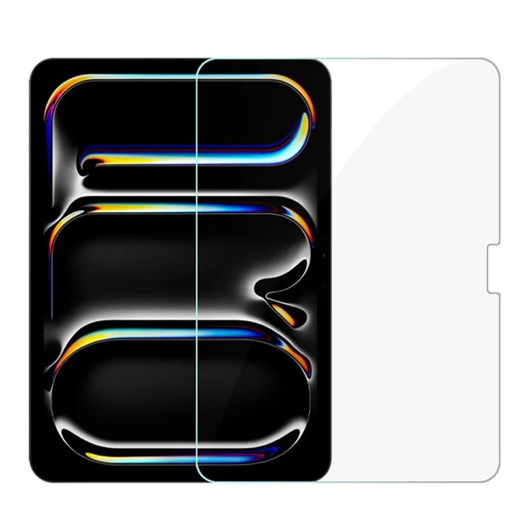 RURIHAI For iPad Pro 11 (2024) Full Screen Protector 0.18mm AR Clear 2.5D Tablet Screen Film