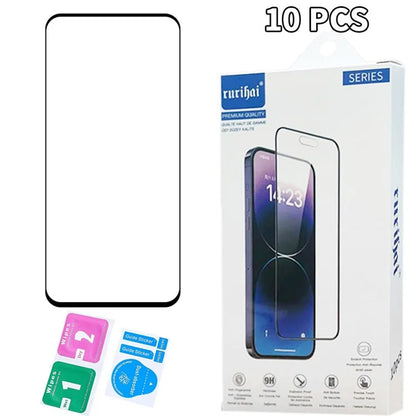 RURIHAI 10Pcs For vivo Y200t 5G Screen Protector High Aluminum-Silicon Glass Full Glue Film