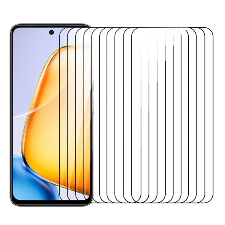 RURIHAI 10Pcs For vivo X100s 5G High Aluminum-Silicon Glass Screen Protector Bubble Free Screen Film
