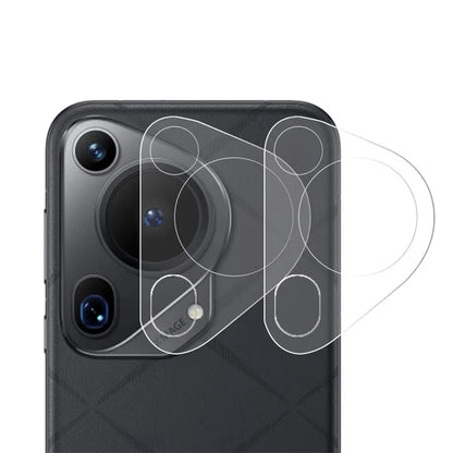 RURIHAI 2Pcs for Huawei Pura 70 Ultra Camera Lens Protector 3D Effect High Aluminium-Silicon Glass Lens Film