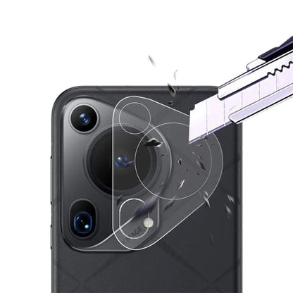 RURIHAI 2Pcs for Huawei Pura 70 Ultra Camera Lens Protector 3D Effect High Aluminium-Silicon Glass Lens Film