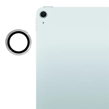 ENKAY HAT PRINCE For iPad Air 11 (2024) / Air 13 (2024) Camera Lens Protector Metal Ring Tempered Glass Lens Film