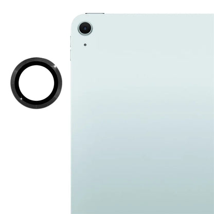 ENKAY HAT PRINCE For iPad Air 11 (2024) / Air 13 (2024) Camera Lens Protector Metal Ring Tempered Glass Lens Film