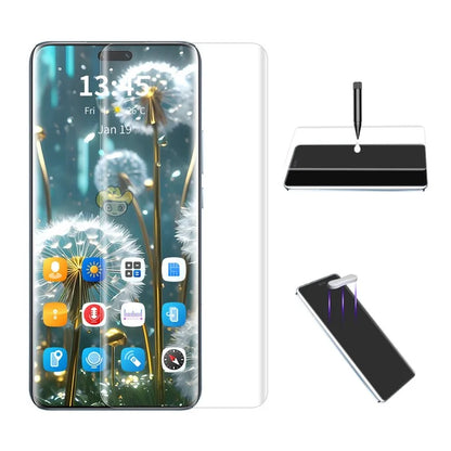 ENKAY HAT PRINCE For Honor 100 Pro 5G UV Full Screen Protector High Aluminium-Silicon Glass Film