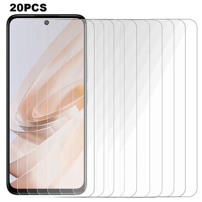 20PCS For Xiaomi Redmi Note 13R 5G Screen Protector Anti-Scratch Tempered Glass 0.3mm Phone Screen Film