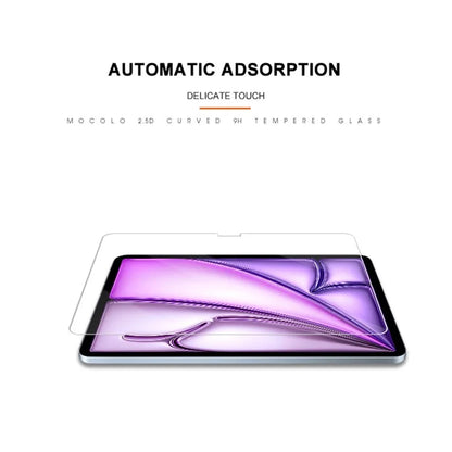 MOCOLO For iPad Air 13 (2024) Clear Screen Protector Scratch-Resistant Tempered Glass Film