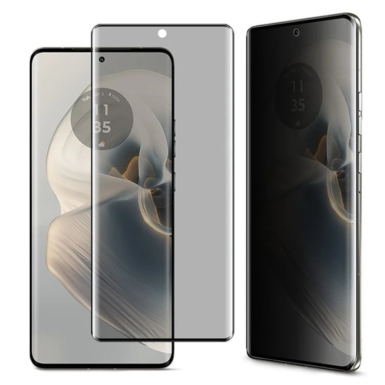 IMAK For Motorola Edge 50 Pro 5G / 50 Ultra 5G / 50 Fusion 5G / Moto X50 Ultra 5G Anti-Spy Tempered Glass Screen Protector 3D Curved Film