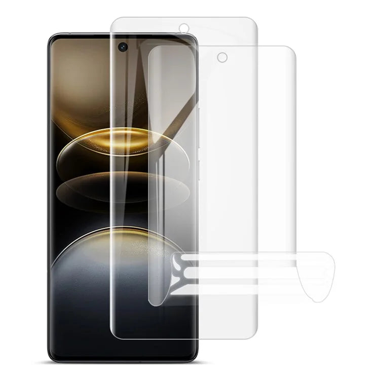 IMAK 2Pcs / Set Hydrogel Film III For vivo X100s Pro 5G / X100 Ultra 5G Screen Protector Transparent Flexible TPU Film