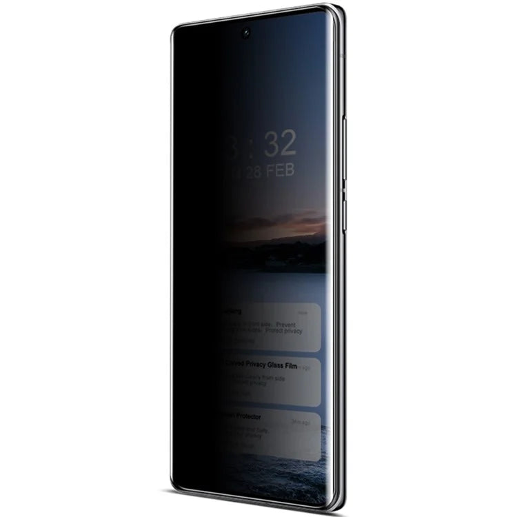 IMAK For vivo X100s Pro 5G / X100 Ultra 5G Full Screen Protector Anti-Peep 3D Curved Tempered Glass Film