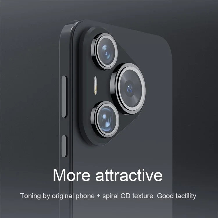 NILLKIN 1 Set For Huawei Pura 70 Camera Lens Protector Aluminum Alloy Tempered Glass Individual Lens Film