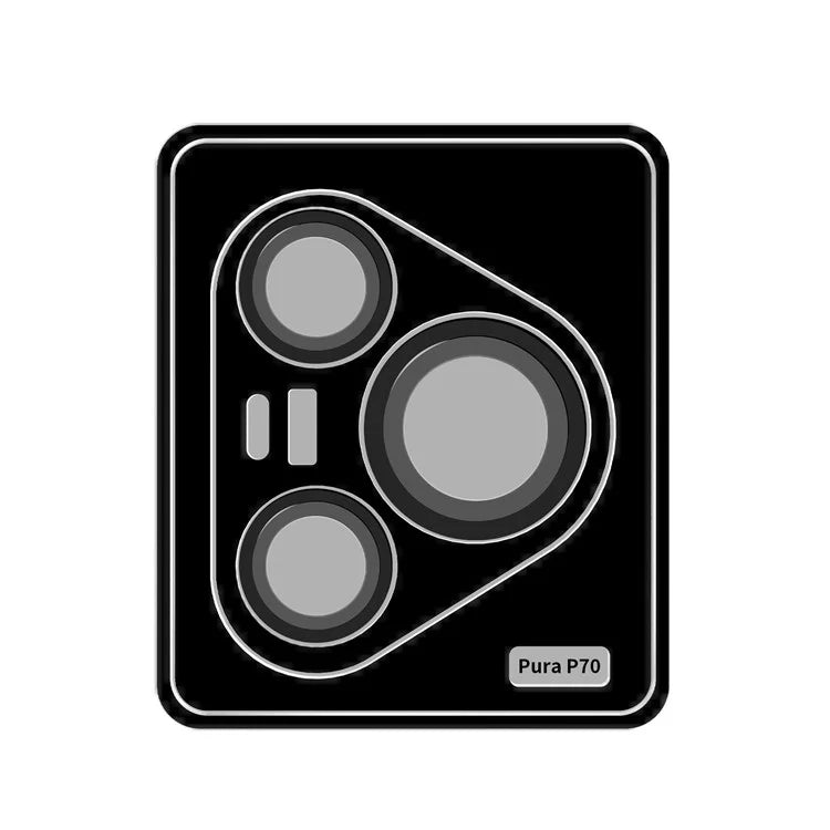 NILLKIN 1 Set For Huawei Pura 70 Camera Lens Protector Aluminum Alloy Tempered Glass Individual Lens Film