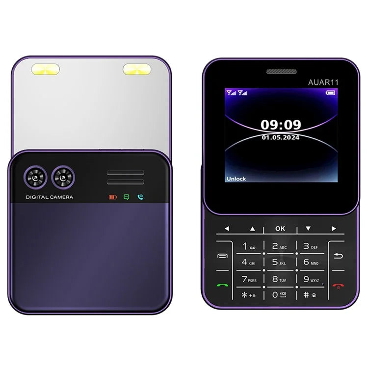 AUAR11 Dual SIM Standby Rotating 2G Phone with 2.4 inch Color Screen