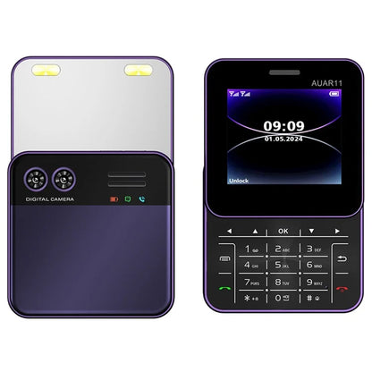 AUAR11 Dual SIM Standby Rotating 2G Phone with 2.4 inch Color Screen