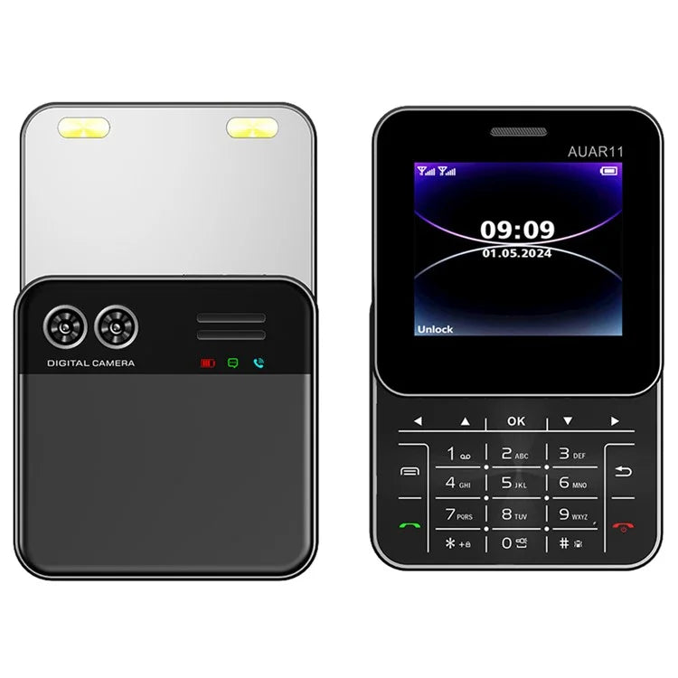 AUAR11 Dual SIM Standby Rotating 2G Phone with 2.4 inch Color Screen