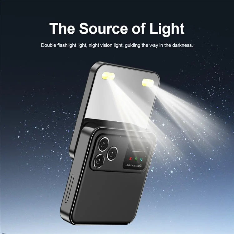 R18 Pro Dual SIM Standby Rotating 2G Phone with 2.4 inch Color Screen