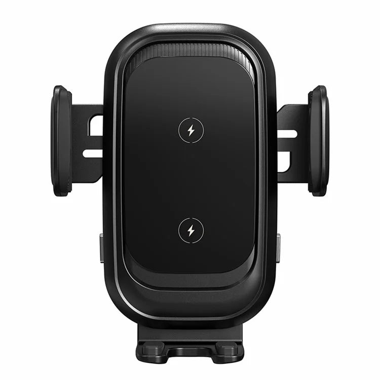 CW30 Cell Phone Holder Car Mount Dual Coil 15W Wireless Charger for Samsung Z Flip Series (CE Certified)