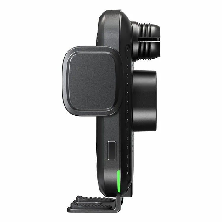 CW30 Cell Phone Holder Car Mount Dual Coil 15W Wireless Charger for Samsung Z Flip Series (CE Certified)