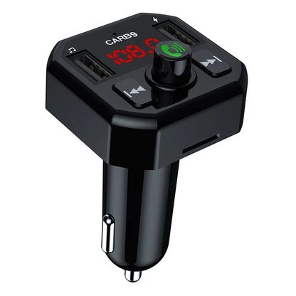 X9 Car MP3 Player Automatic Power-off Memory Bluetooth Call FM Transmitter with Dual USB Ports