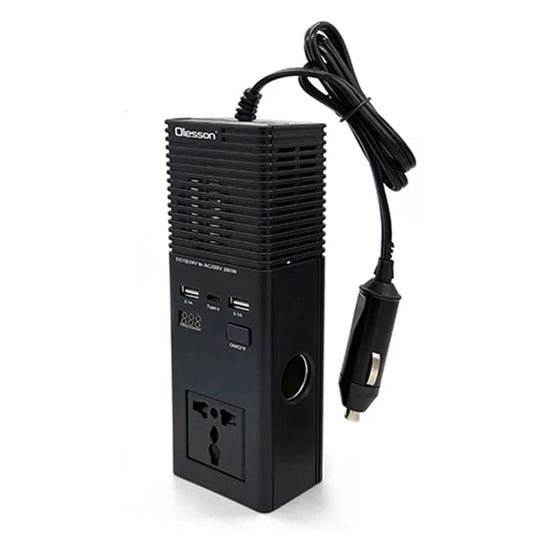 1665 Car Power Inverter 200W Power Socket Car Cigarette Lighter Charger 12V to 220V Car Inverter