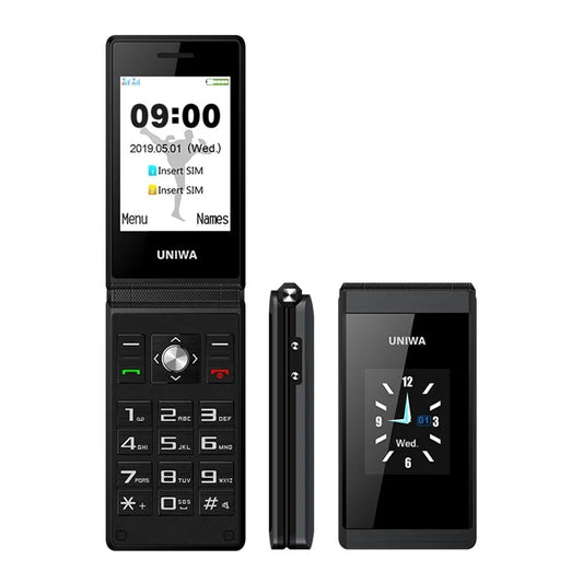 UNIWA X28 2.8-Inch Dual-Screen Display 2G Bar Phone