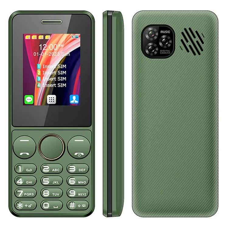 S-mobile S73 2.2-Inch 25BI 1800mAh 4-SIM Card 2G Bar Phone