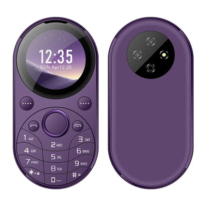 SERVO i15 Mini Dual SIM Miniature Circular 2G Feature Phone