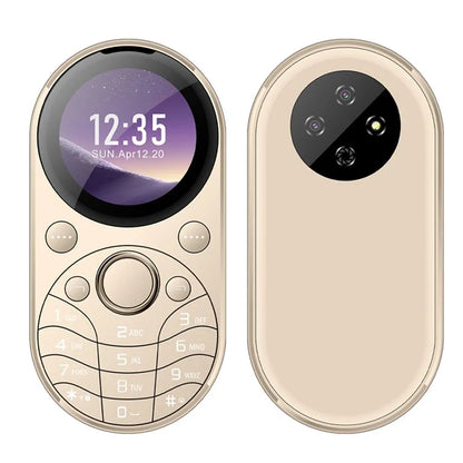 SERVO i15 Mini Dual SIM Miniature Circular 2G Feature Phone