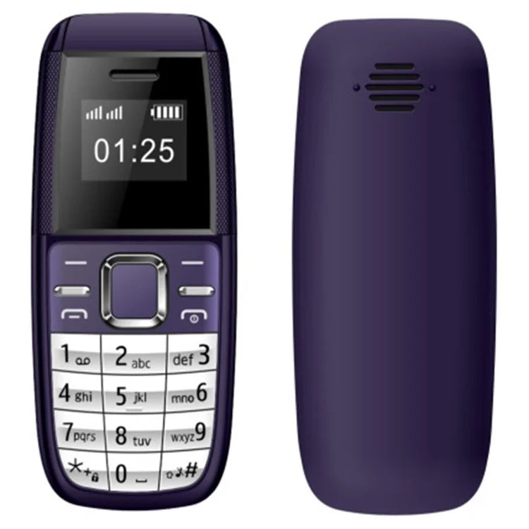 BM200 Dual SIM Dual Standby Mini 0.66-inch Mobile Phone 2G GSM Spare Cellphone