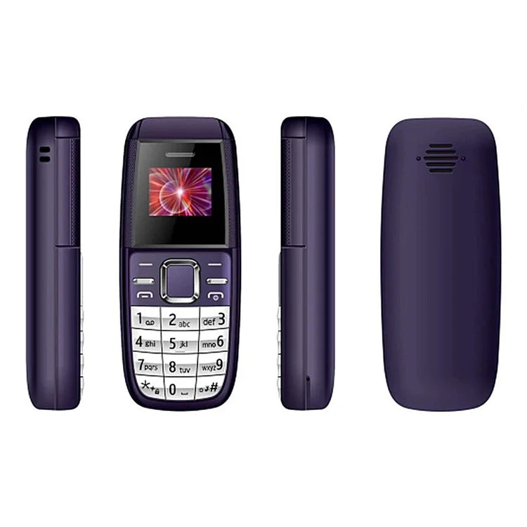 BM200 Dual SIM Dual Standby Mini 0.66-inch Mobile Phone 2G GSM Spare Cellphone