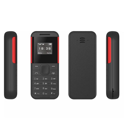 BM222 0.66-Inch Mini Dual SIM Standby Phone Portable Bar Phone