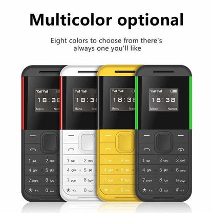 BM222 0.66-Inch Mini Dual SIM Standby Phone Portable Bar Phone