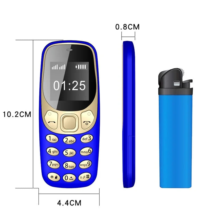 BM10 Plus 1.54-Inch Mini Dual SIM Standby Bar Phone