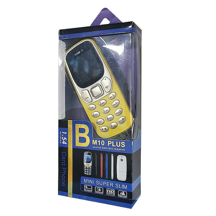 BM10 Plus 1.54-Inch Mini Dual SIM Standby Bar Phone