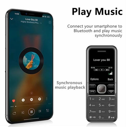 BM333 1.54-Inch Dual SIM Standby Cell Phone Portable Mini Bar Phone