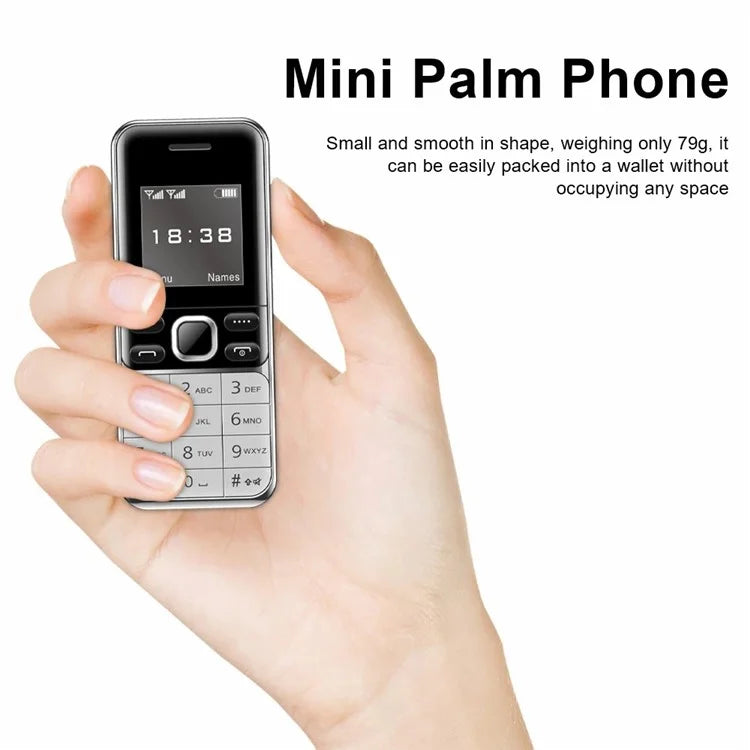 BM333 1.54-Inch Dual SIM Standby Cell Phone Portable Mini Bar Phone