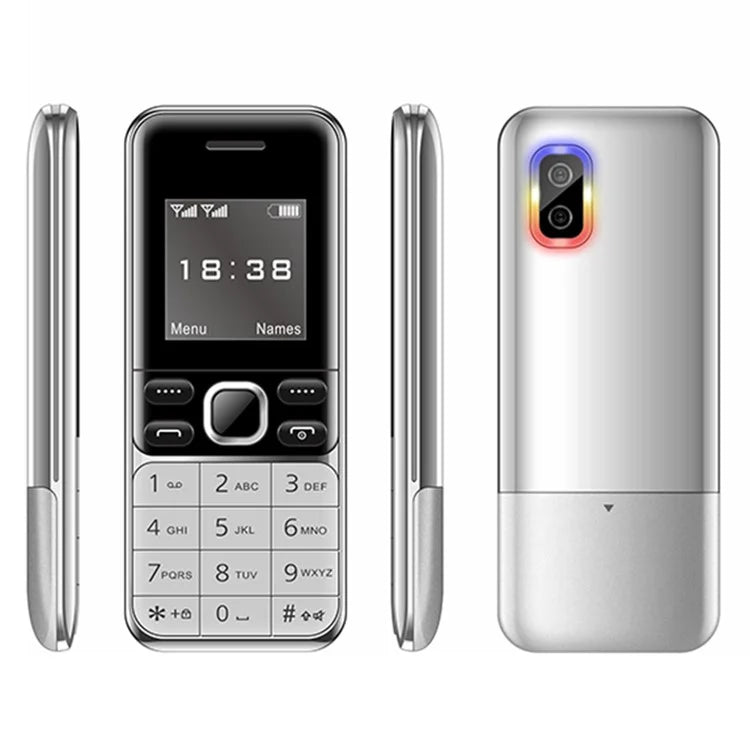 BM333 1.54-Inch Dual SIM Standby Cell Phone Portable Mini Bar Phone