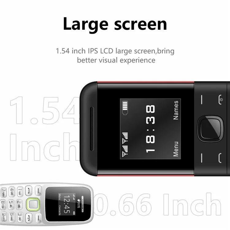 BM888 1.54-Inch 2G Mini Phone Dual SIM Standby Cellphone