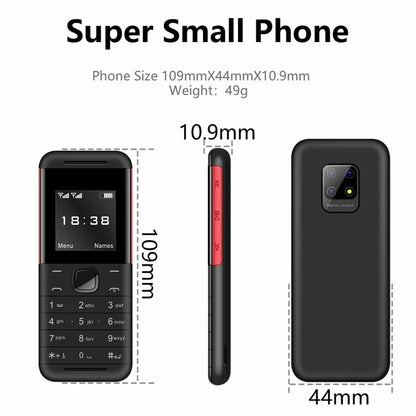 BM888 1.54-Inch 2G Mini Phone Dual SIM Standby Cellphone