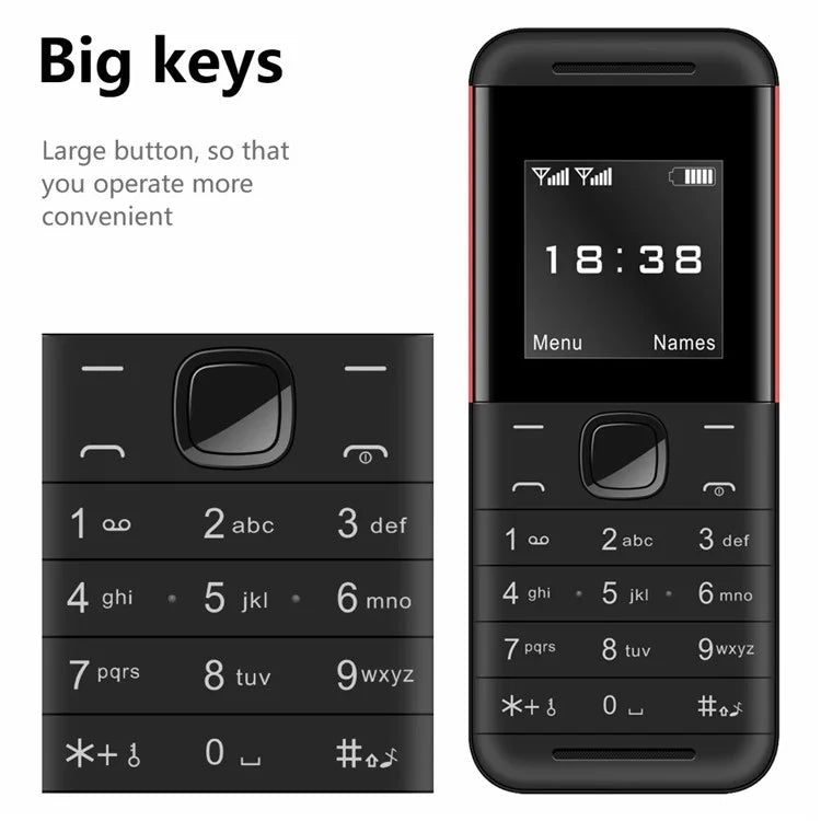 BM888 1.54-Inch 2G Mini Phone Dual SIM Standby Cellphone
