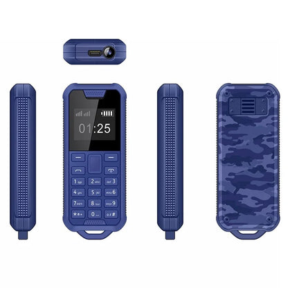 BM800 2G Cell Phone 1.0-inch Dual-SIM Mini Bar Phone with 0.08MP Rear Camera