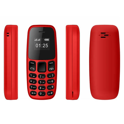 BM105 0.66-Inch Dual SIM Standby Bar Phone 2G Slim Mini Cell Phone